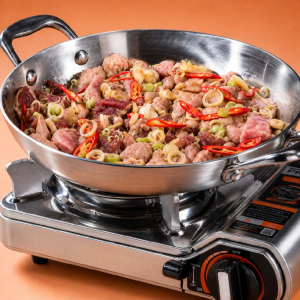 Bò nầm sốt me chảo nóng The Pan