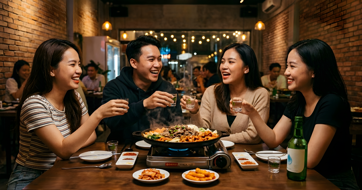 Muốn nhậu kiểu Seoul ở Sài Gòn? Thử đến The Pan