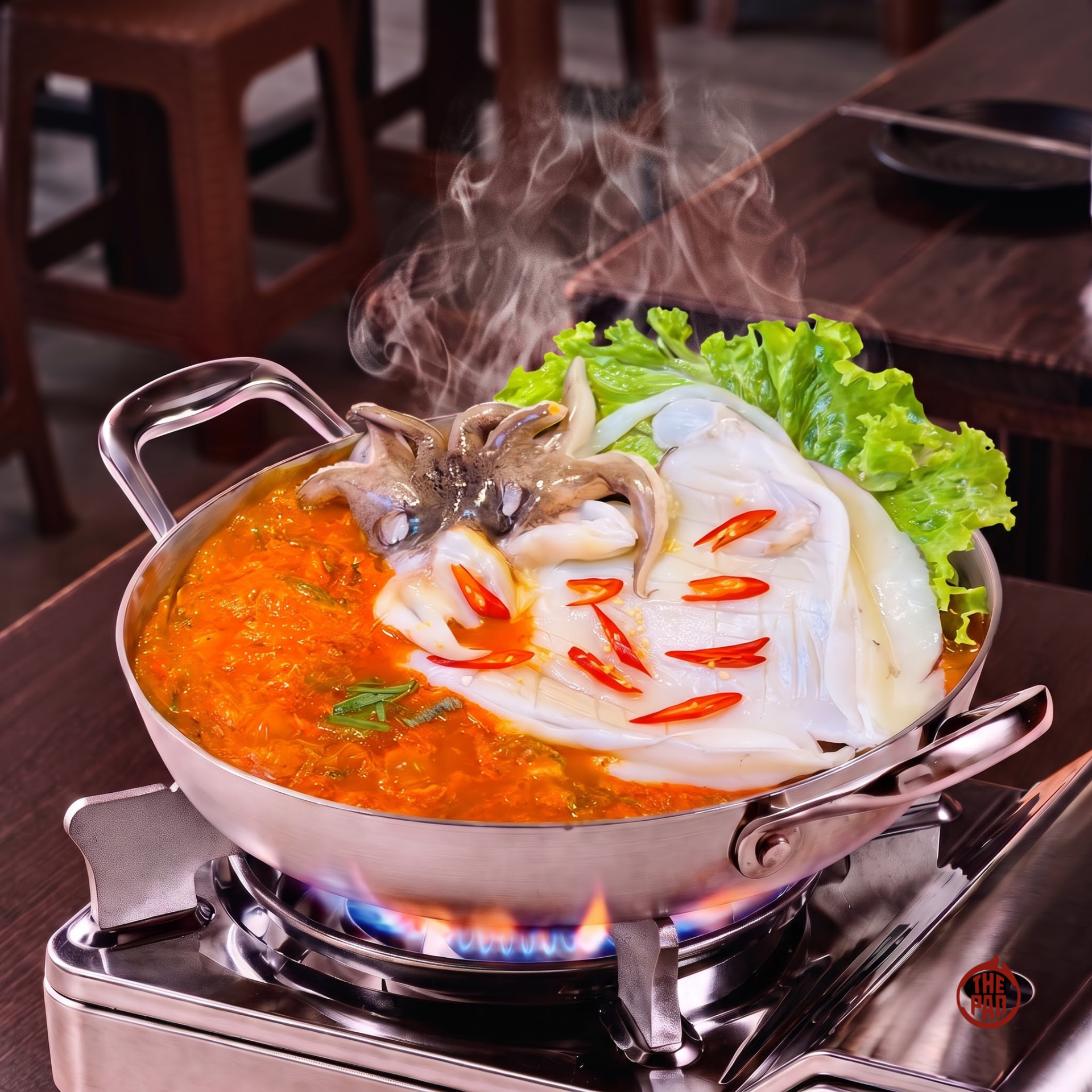 Chảo Lẩu Kim Chi Mực The Pan